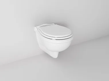 CROWN - Back to wall wall-hung ceramic toilet by Park Avenue - view 2